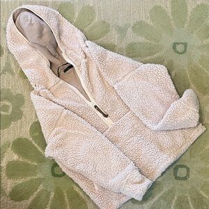Prana Cream Teddy Jacket